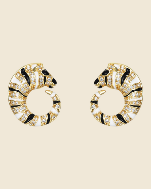 Pendientes cebra